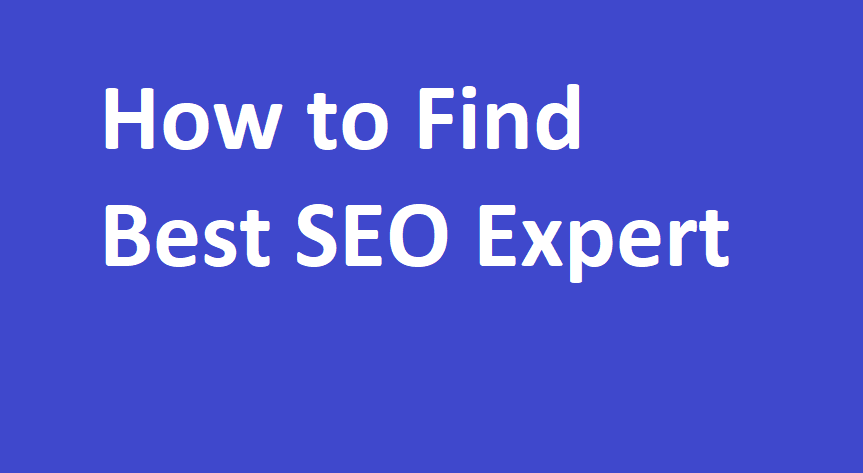 How to find Best SEO Expert for your startups